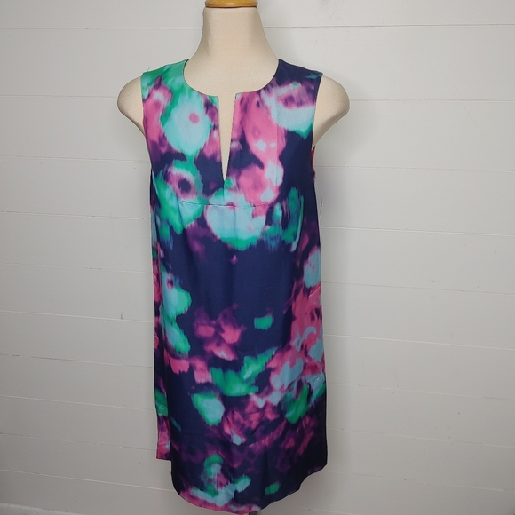 Kate Spade Keri watercolor shift dress size 2 - Picture 4 of 15